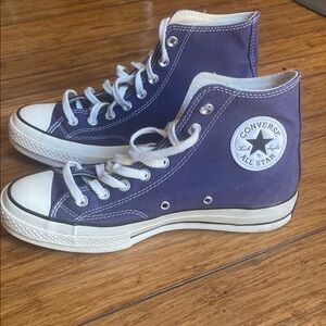 Converse Purple High-Top Athletic Shoes